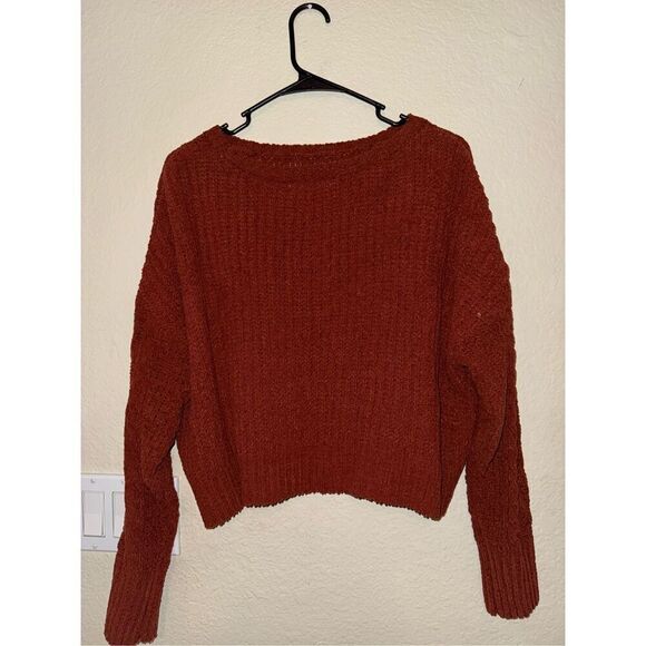 ARIZONA JEANS CO CREW NECK CROPPED SWEATER - Picture 2 of 8